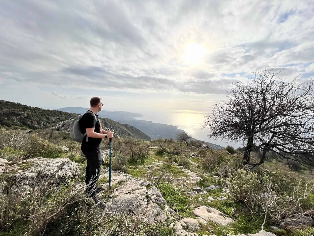 hiking the Taygetos