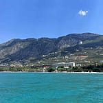 Kalamata by the sea. Summer in Greece